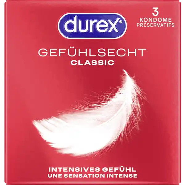Gefühlsecht Classic Kondome von Durex