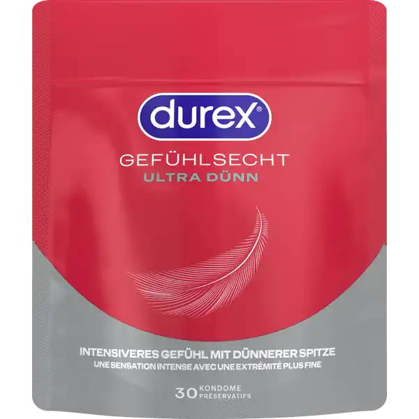 Gefühlsecht Ultra Kondome von Durex