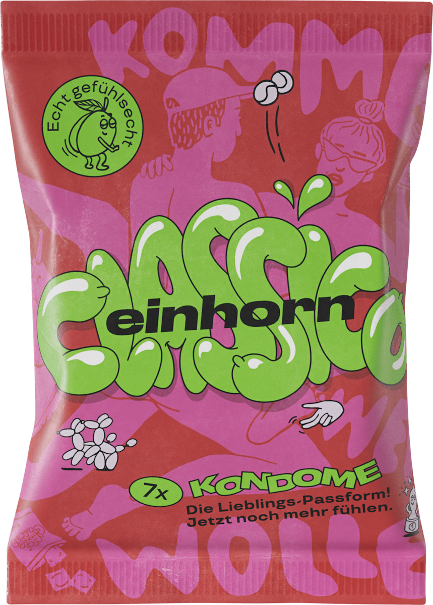 Kondome Classico Breite 54 mm einhorn