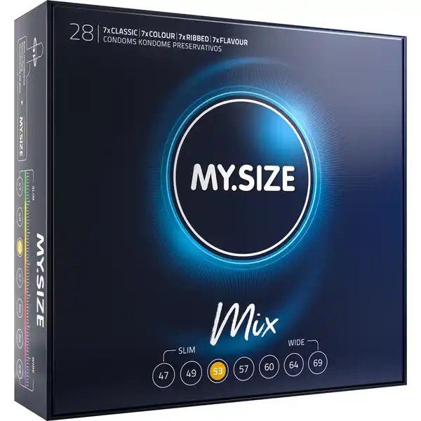 Mix Kondome 53 mm von MY.SIZE