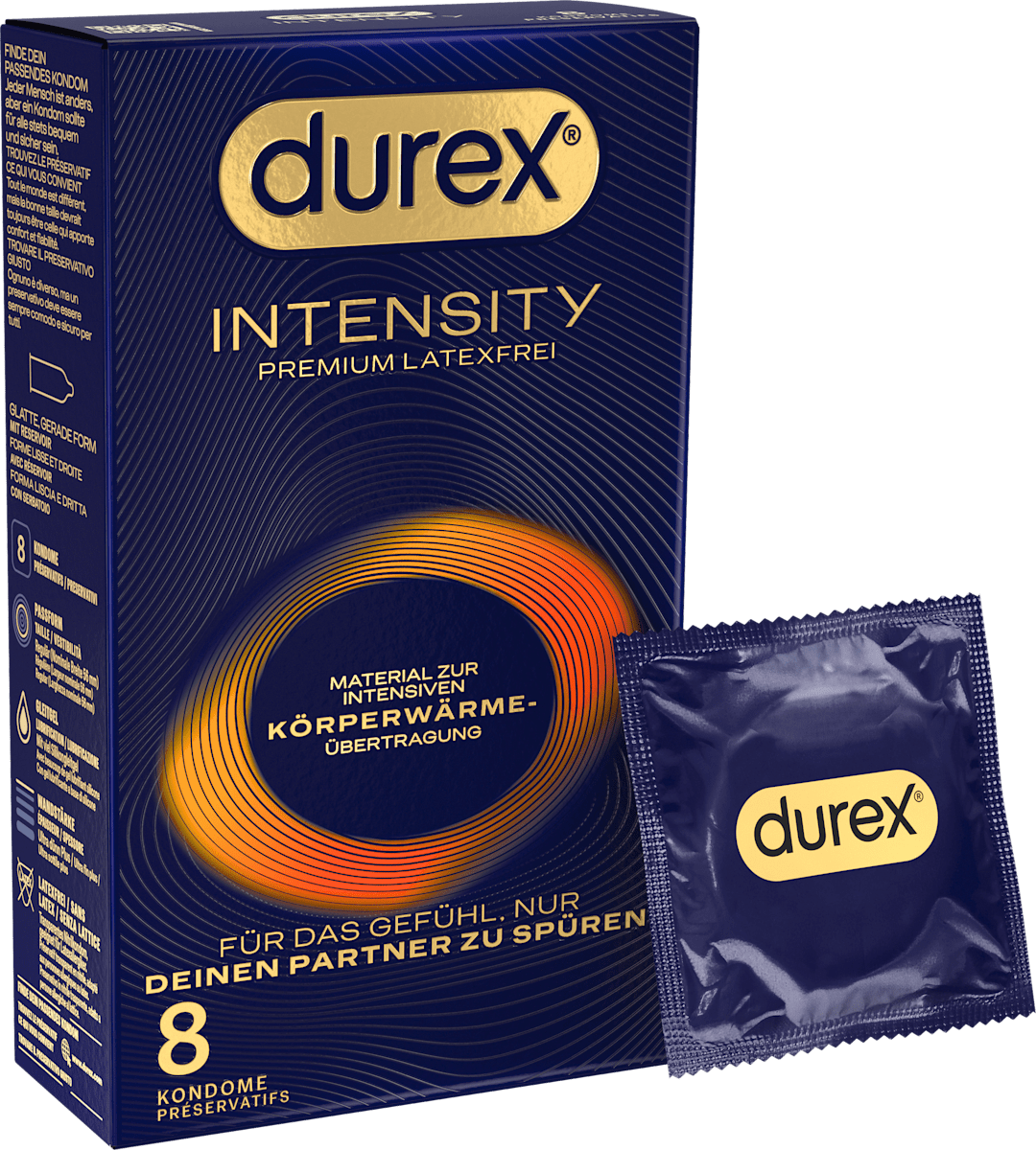 Kondome Intensity, Breite 56mm Durex